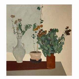 Marcia Marcus "Still Life with Leaves"