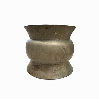 Robert Kuo Large Outdoor Brass Bowl