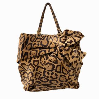 Valentino Garavani Leopard Print Shoulder Bag