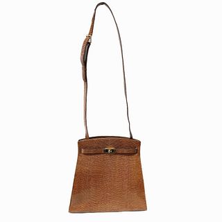 Siso Women's Made in Italy Crossbody Bag in Brown