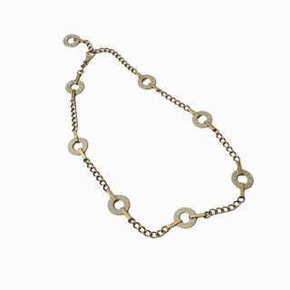 Dolce and Gabbana Embellished Chain-Link Belt