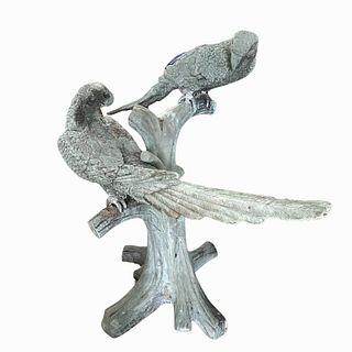 Large Birds Garden Bronze Sculpture