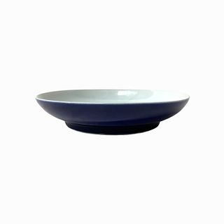 Qing Dynasty Blue Porcelain Plate