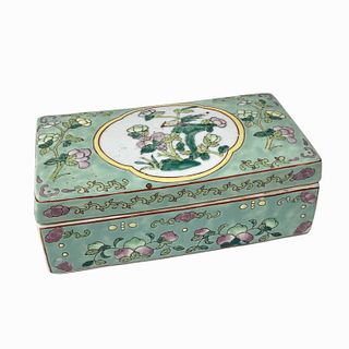Qing Dynasty Porcelain Box