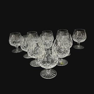 (11) Eleven Waterford brandy glasses