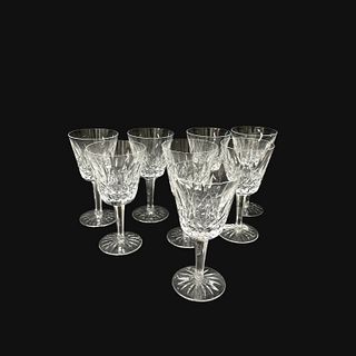 (8) Eight Waterford Wine Glasses