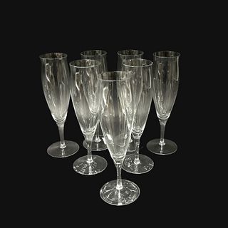 (7) Seven Art Glass Draft Beer Glasses