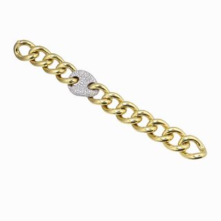 Nicolas Cola 18K Yellow Gold Link Bracelet