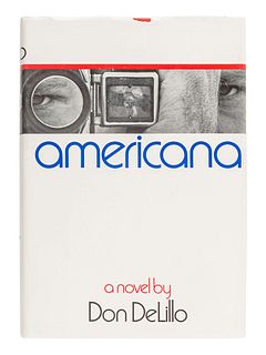 DELILLO, Don (b. 1936). Americana. Boston: Houghton Mifflin Company, 1971.