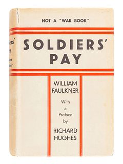 FAULKNER, William (1897-1962). Soldiers' Pay. New York: Boni & Liveright, 1926. 