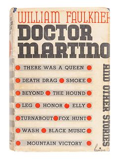 FAULKNER, William. Doctor Martino and other stories. New York: Harrison Smith & Robert Haas, 1934.