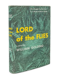 GOLDING, William (1911-1993). Lord of the Flies.  New York: Coward-McCann, Inc., 1955.