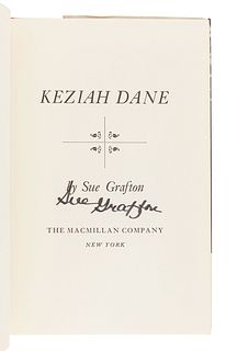 GRAFTON, Sue (1940-2017). Keziah Dane. New York: The Macmillan Company, 1967.