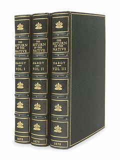 HARDY, Thomas (1840-1928). The Return of the Native. London: Smith, Elder, & Co., 1878.  