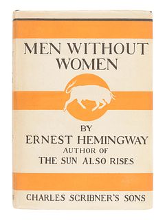 HEMINGWAY, Ernest (1899-1961). Men Without Women. New York: Scribner's, 1927.