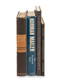 [MAILER, Norman (1923-2007)]. A group of 4 FIRST EDITIONS by Mailer, comprising: 