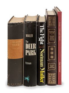 [MAILER, Norman (1923-2007)]. A group of 5 FIRST EDITIONS, comprising: 