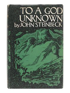 STEINBECK, John (1902-1968). To A God Unknown. New York: Robert Ballou, 1933.