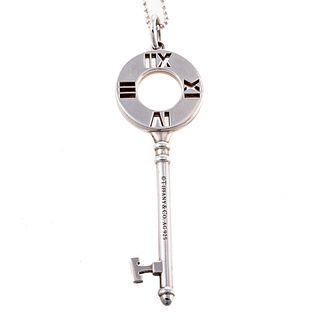 A Tiffany & Co. "Atlas" Pierced Key Pendant