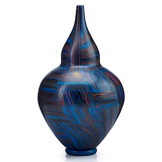 MICHELE BURATO Large glass vase