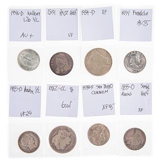 Eight Coin Type Set of Larger US Coins