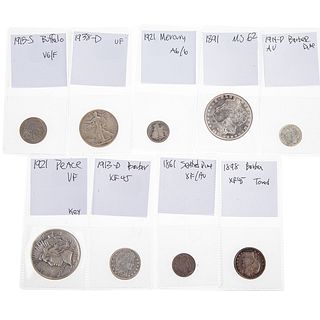Group of Better Type Coins (9)