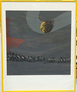LAWRENCE DAWS (AUSTRALIAN, BORN 1927), THE CAGE, artist's p