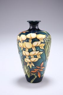 A MOORCROFT 'WISTERIA' VASE, by Philip Gibson for the Moorc