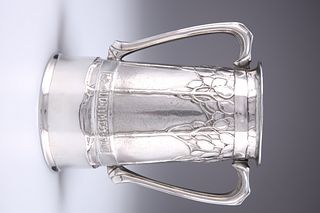 DAVID VEAZEY FOR LIBERTY & CO
 A TUDRIC PEWTER LOVING CUP, 