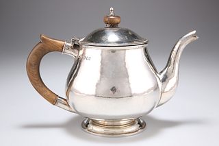 GUILD OF HANDICRAFT
 AN ARTS AND CRAFTS STYLE SILVER TEAPOT