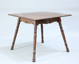 A MAHOGANY OCCASIONAL TABLE, BY GILLOWS, CIRCA 1900, the mo