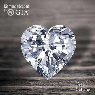 4.01 ct, H/IF, Heart cut Diamond. Unmounted. Appraised Value: $196,400 