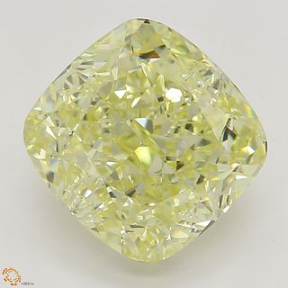2.53 ct, Natural Fancy Yellow Even Color, SI1, Heart cut Diamond (GIA Graded), Unmounted, Appraised Value: $35,700 