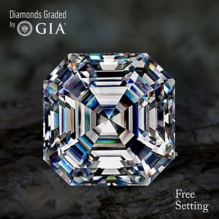 3.01 ct, D/VS1, Sq. Emerald cut Diamond. Unmounted. Appraised Value: $139,500 