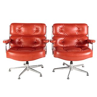 Pair of Charles & Ray Eames for ICF Swivel Chairs