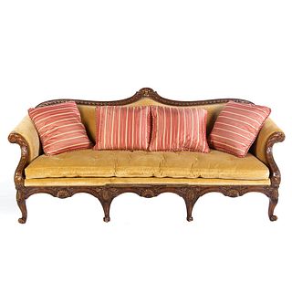 Althorp George III Style Mahogany Sofa