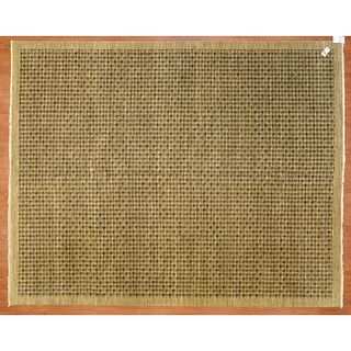 Houndstooth Pattern Rug, India, 8.1 x 10
