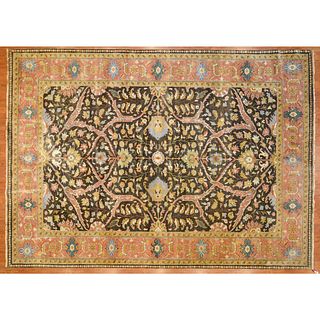 Indo Heriz Carpet, India,12 x 15