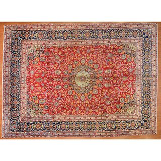 Meshad Carpet, Persia, 9.3 x 12.6