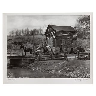 A. Aubrey Bodine. "Amos Mill," photograph