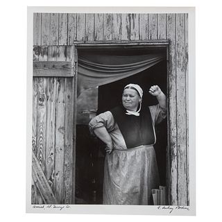 A. Aubrey Bodine. "Amish Woman," photograph