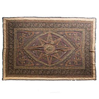 Persian Metallic Thread Tapestry