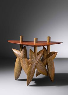 Wendell Castle
(1932-2018)
Three-Star Console Table, 1996