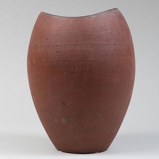 Large Danish Studio Pottery Vase (Umbrella Stand)