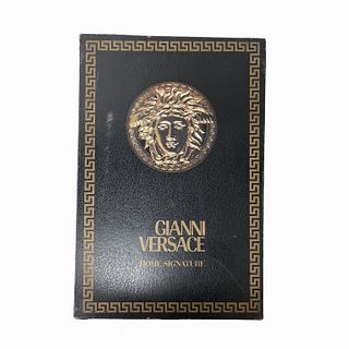 Gianni Versace Red Medusa Tablecloth and Napkins