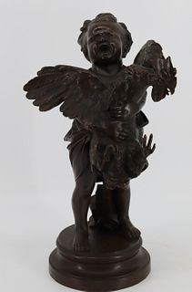Adriano Cecioni (1836 - 1886 ) "Rooster Boy"