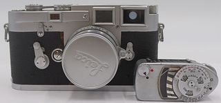 Vintage Leica M3-758635 Camera and Leica-Meter.