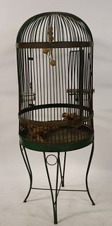 Large Iron Bird / Parrot Cage.