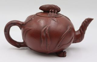 Signed Chinese Yixing Teapot.