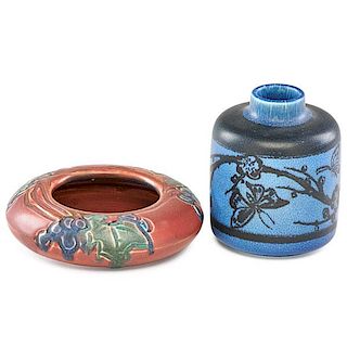 ROOKWOOD Cabinet vase and bowl